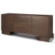 Jonan Dark Brown Wood 3 Drawer Sideboard