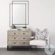 Tiva Gunmetal Dual Metal Frame Rectangular Mirror