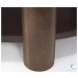Jovia Cappuccino Marble And Brown Mango Wood Round Coffee Table