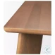 Jonan Brown Solid Mango Wood Rectangular Dining Table
