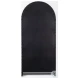 Gehry Dark Brown Metal Glass Door Display Cabinet