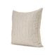 Jaxon Beige and Black Decorative Square Pillow Cover