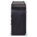 Gehry Dark Brown Metal 4 Cabinet Door Sideboard