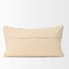 Jacory Cream Decorative Lumbar Pillow Cover