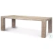 McArthur Whitewash Reclaimed Wood 94" Dining Table