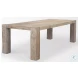 McArthur Whitewash Reclaimed Wood 94" Dining Table