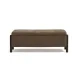 Abby Brown Upholstered Storage Accent Bench