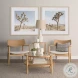 Weslyn Glass And Light Brown Solid Wood Occasional Table Set