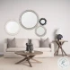 Alloy Cog Gray 44" Mirror