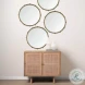 Elena Gold Small Wall Mirror