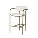 Parker Cream Upholstered Counter Height Stool