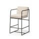 Stamford Light Beige Upholstered Counter Height Stool