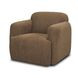 Saga Brown Upholstered Club Chair