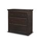 Rhett Medium Brown 3 Drawer Cabinet