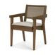 Reid Cream Upholstered Dining Armchair