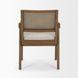 Reid Cream Upholstered Dining Armchair