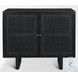 Grier Matte Black Accent Cabinet