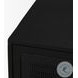 Grier Matte Black Accent Cabinet