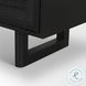 Grier Matte Black Accent Cabinet