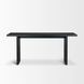 Grier Black 65" Console Table