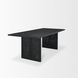 Grier Black 84" Rectangular Dining Table
