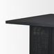 Grier Black 84" Rectangular Dining Table