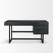 Grier Black 60" Office Desk
