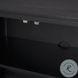 Grier Matte Black Cane Sideboard