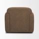 Saga Brown Upholstered Club Chair