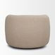 Kornelia Mushroom Gray Upholstered Club Chair