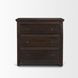 Rhett Medium Brown 3 Drawer Cabinet