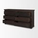 Rhett Medium Brown 6 Drawer Cabinet