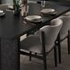 Grier Black 84" Rectangular Dining Table