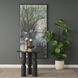 Sonel Matte Black Round Foyer Table