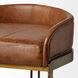 Hollyfield II Brown Upholstered Barstool