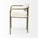 Parker I Cream Upholstered Dining Chair