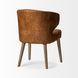 Niles Brown Upholstered Dining Chair