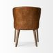 Niles Brown Upholstered Dining Chair