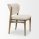 Cline Cream Performance Fabric Dining Chair