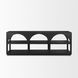 Bela Matte Black 80" Arched Media Console