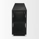 Bela Matte Black 80" Arched Media Console