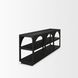 Bela Matte Black 80" Arched Media Console