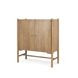 Phil Light Brown 2 Door Bar Cabinet