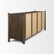 Bondi Dark Brown 4 Door Sideboard