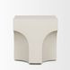 Bunda Ivory Square Concrete Top Accent Table