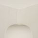 Bunda Ivory Square Concrete Top Accent Table