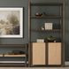 Bondi Dark Brown 2 Door Bookcase