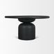 Atlas Black 60" Round Dining Table