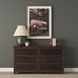 Rhett Medium Brown 6 Drawer Cabinet