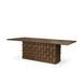 Trellyn Dark Brown 94" Rectangular Dining Table